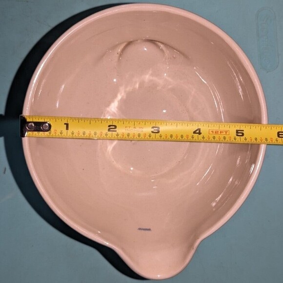 Vintage Set of 3 Nestling Batter Bows Stone Wear Blue Hearts - Picture 9 of 9